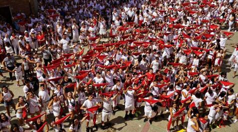Cohete de fiestas de Lodosa 2019 Fotos del cohete de fiestas de Lodosa 2019