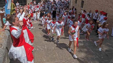 Día de emoción chiqui en fiestas de Estella