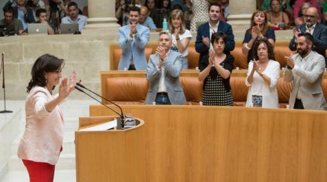 Dulanz: Concha Andreu se columpia Dulanz: Concha Andreu se columpia