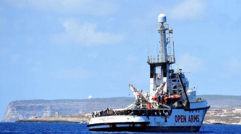 Salvini insiste en negar el desembarco del Open Arms Salvini insiste en negar el desembarco del Open Arms