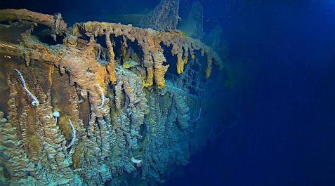 Un equipo de expertos filma los restos del Titanic por primera vez en 14 años Un equipo de expertos filma los restos del Titanic por primera vez en 14 años