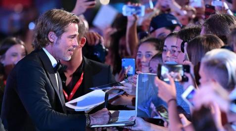 Fotos de Brad Pitt durante su estancia en Italia para acudir a la alfombra roja de la Mostra de Venecia Fotos de Brad Pitt durante su estancia en Italia para acudir a la alfombra roja de la Mostra de Venecia