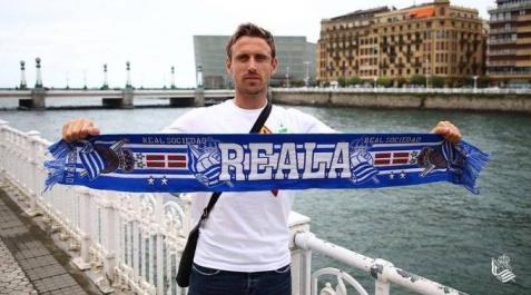 Nacho Monreal, ya en San Sebastián Nacho Monreal, ya en San Sebastián