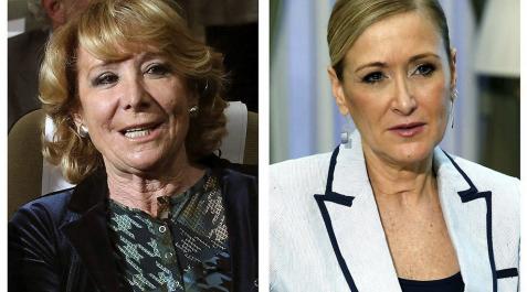Cifuentes y Aguirre, candidatas a la Comunidad de Madrid y a la alcaldía Cifuentes y Aguirre, candidatas a la Comunidad de Madrid y a la alcaldía
