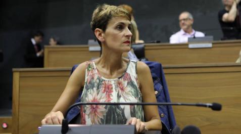 María Chivite, nueva presidenta del Gobierno de Navarra