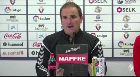 La comparación de Arrasate para mantener al equipo alerta La comparación de Arrasate para mantener al equipo alerta
