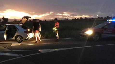 Dos denunciados por posesión de drogas en un control en Valtierra Dos denunciados por posesión de drogas en un control en Valtierra