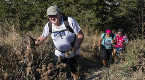 Subida a San Cristóbal Anaitasuna ha organizado la 26 edición de la marcha.