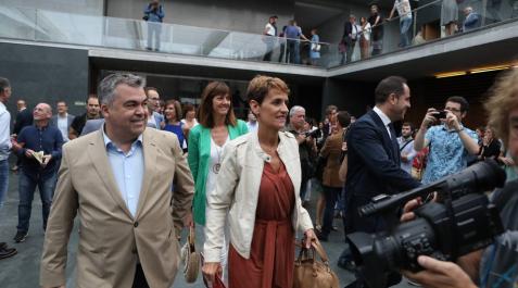 Resumen del discurso de María Chivite en el Parlamento de Navarra Resumen del discurso de María Chivite en el Parlamento de Navarra