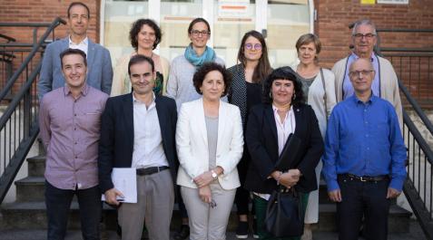 La representación del Gobierno en la Fundación Navarra Gizain toma posesión de sus cargos La representación del Gobierno en la Fundación Navarra Gizain toma posesión de sus cargos