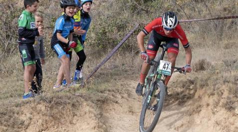 Open BTT Diario de Navarra en Muniáin La localidad de Tierra Estella acogió este domingo al disputa de la prueba ciclista.