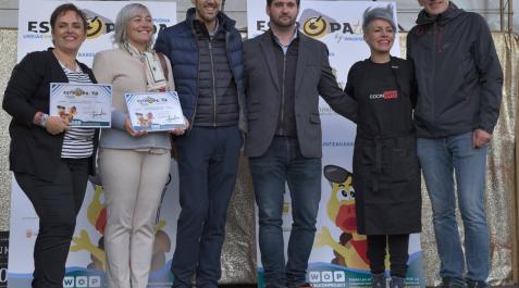 Ainhoa Comerón, María Sagaseta de Ilurdoz, David González, David Tainta, CocinARTE y Mikel Renteria de WOP.