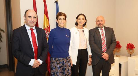 Visita de una delegación china del sector de vehículos eléctricos a Navarra Visita de una delegación china del sector de vehículos eléctricos a Navarra