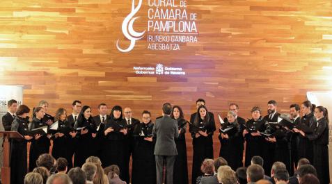 La Coral de Cámara de Pamplona vuelve a sus orígenes en su nuevo disco La Coral de Cámara de Pamplona vuelve a sus orígenes en su nuevo disco