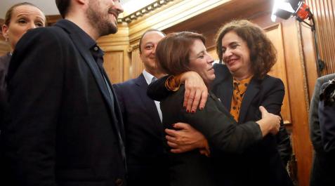 Unidas Podemos tendrá una vicepresidencia y 4 ministerios, uno para Garzón Unidas Podemos tendrá una vicepresidencia y 4 ministerios, uno para Garzón