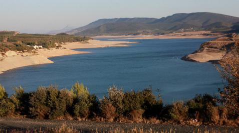 El embalse de Yesa, el pasado octubre El embalse de Yesa, el pasado octubre