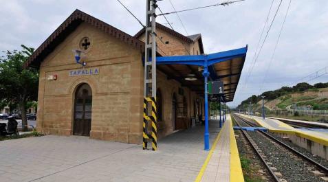 Renfe cierra la taquilla de la estación de Tafalla Renfe cierra la taquilla de la estación de Tafalla