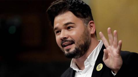 Rufián (ERC) advierte a Sánchez: Rufián (ERC) advierte a Sánchez: