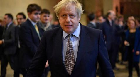 Foto del primer ministro británico Boris Johnson, que prepara su plan para ejecutar el 'brexit' Foto del primer ministro británico Boris Johnson, que prepara su plan para ejecutar el 'brexit'