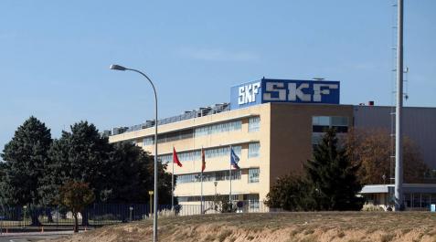 Planta de SKF en Tudela. Planta de SKF en Tudela.