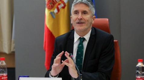Marlaska niega que el traspaso de Tráfico sea consecuencia del acuerdo de Sánchez con el PNV Marlaska niega que el traspaso de Tráfico sea consecuencia del acuerdo de Sánchez con el PNV