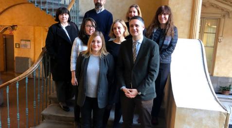 Martón y Apezteguía, con profesorado del curso y el gerente de La Fábrica de Gomas. Martón y Apezteguía, con profesorado del curso y el gerente de La Fábrica de Gomas.