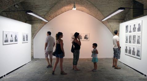 Exposición en el pabellón de mixtos de la Ciudadela en julio de 2013. Exposición en el pabellón de mixtos de la Ciudadela en julio de 2013.