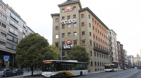 UGT-Navarra tuvo unas pérdidas de 1,3 millones de euros en 2015 UGT-Navarra tuvo unas pérdidas de 1,3 millones de euros en 2015