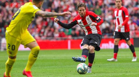 Iker Munain, en el partido Athletic-Villarreal. Iker Munain, en el partido Athletic-Villarreal.