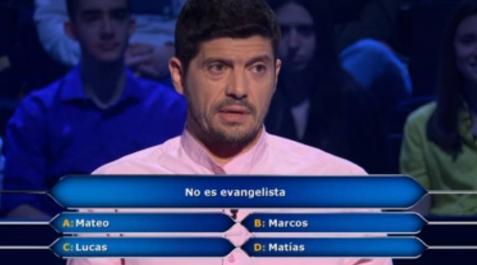 Manu Zapata homenajea a 'Los Lobos' en '¿Quién quiere ser millonario?' Manu Zapata homenajea a 'Los Lobos' en '¿Quién quiere ser millonario?'