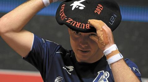Iker Irribarria, último ganador del campeonato Manomanista. Iker Irribarria, último ganador del campeonato Manomanista.