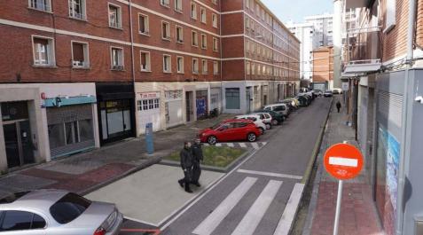Pamplona convertirá el espacio anterior a los pasos peatonales en zonas verdes Pamplona convertirá el espacio anterior a los pasos peatonales en zonas verdes