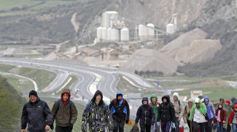 Malestar ante el obligado cambio de recorrido en las Javieradas Malestar ante el obligado cambio de recorrido en las Javieradas