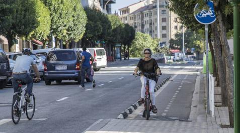 Un mapa de la movilidad ciclista en Pamplona constata un aumento de puntos negros Un mapa de la movilidad ciclista en Pamplona constata un aumento de puntos negros