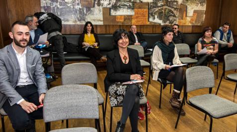 Tensión y enfrentamientos en el último pleno antes de la moción en Estella Tensión y enfrentamientos en el último pleno antes de la moción en Estella
