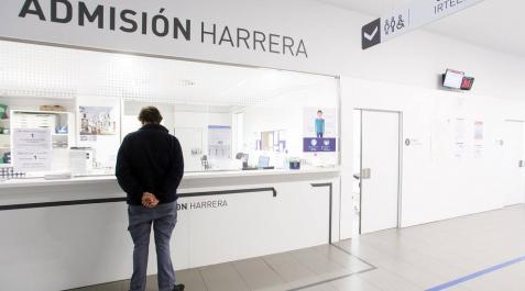 Zona de Admisión en Urgencias Generales. Zona de Admisión en Urgencias Generales.