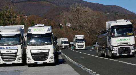 El porqué de las prisas de los camioneros en la N-121-A El porqué de las prisas de los camioneros en la N-121-A