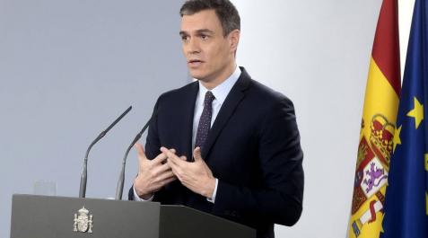 Sánchez anuncia 200.000 millones para paliar los efectos de la crisis por el coronavirus Sánchez anuncia 200.000 millones para paliar los efectos de la crisis por el coronavirus
