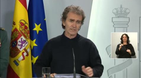 Fernando Simón cifra en 19.980 casos por coronavirus y 1.002 fallecidos Fernando Simón cifra en 19.980 casos por coronavirus y 1.002 fallecidos