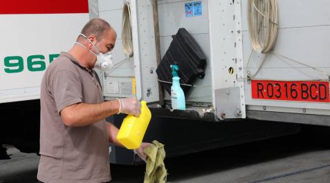 El transporte reclama un plan específico de prevención ante la crisis del coronavirus El transporte reclama un plan específico de prevención ante la crisis del coronavirus