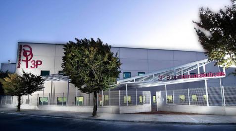 Imagen de archivo del exterior de la planta de 3P Biopharmaceuticals, en Noáin. Imagen de archivo del exterior de la planta de 3P Biopharmaceuticals, en Noáin.