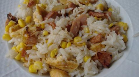 Receta de arroz tres delicias Receta de arroz tres delicias