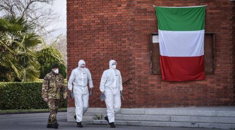 Italia rebasa los 10.000 fallecidos por coronavirus Italia rebasa los 10.000 fallecidos por coronavirus