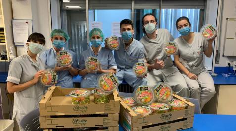 Florette dona ensaladas y material sanitario a hospitales y bancos de alimentos Florette dona ensaladas y material sanitario a hospitales y bancos de alimentos