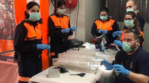Mecacontrol de Cascante entrega sus primeras 8.000 pantallas protectoras Mecacontrol de Cascante entrega sus primeras 8.000 pantallas protectoras