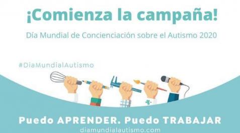 Fotografía campaña autismo 2020. Fotografía campaña autismo 2020.