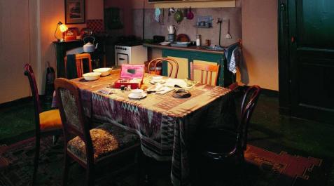 El interior de una de las casas de Ana Frank, tal y como era en los años 40. El interior de una de las casas de Ana Frank, tal y como era en los años 40.