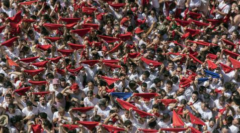 Suspendidos los Sanfermines en julio de 2020 por la pandemia del coronavirus Suspendidos los Sanfermines en julio de 2020 por la pandemia del coronavirus