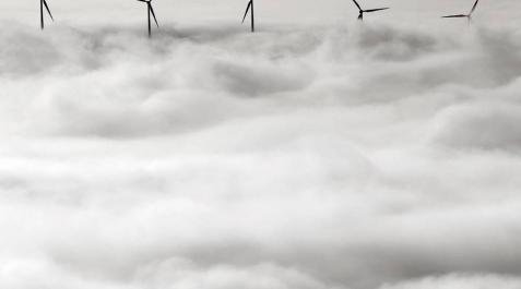 La niebla baja y densa vuelve a afectar a buena parte de Navarra La niebla baja y densa vuelve a afectar a buena parte de Navarra