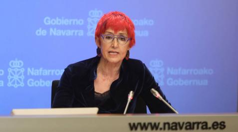 La consejera de Salud del Gobierno de Navarra, Santos Induráin. La consejera de Salud del Gobierno de Navarra, Santos Induráin.